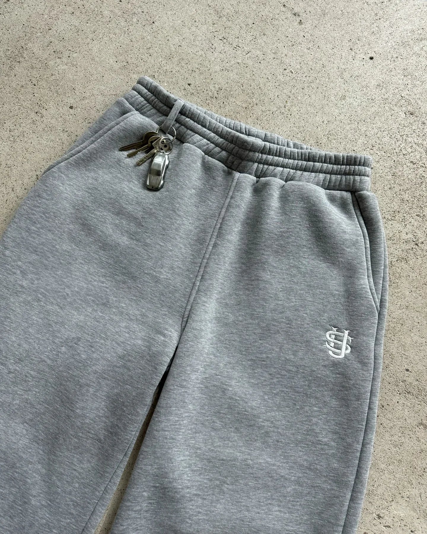 Y2K Retro Straight Pants Tracksuit Streetwear Pants Personalized Pant Leg Zipper Embroidery Hip Hop Casual Joggers Men Pants