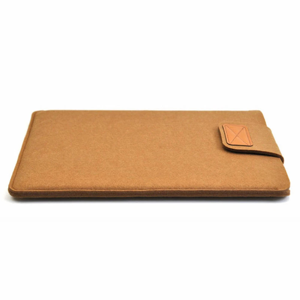 13Inch 15inch Felt Sleeve Slim Tablet Case Cover Bag for MacBooks Air Pro Solid Color Tablet Storage Bag