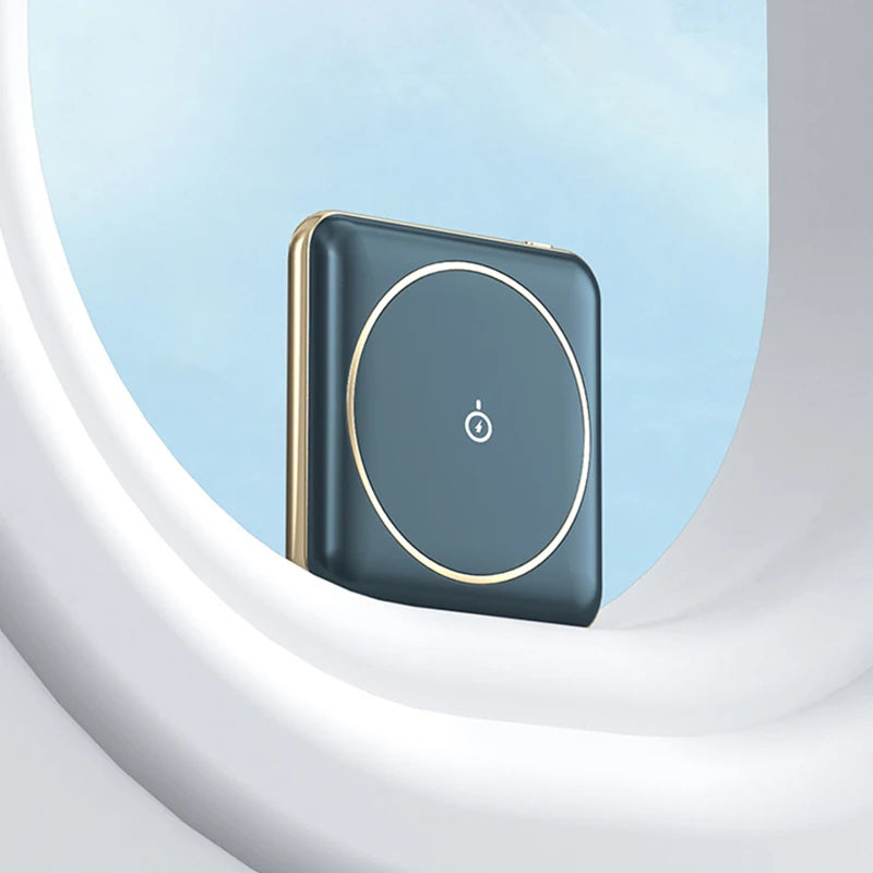Xiaomi 50000mAh Power Bank Mini Magnetic Wireless Powerbank Fast Charging Thin External Battery For iPhone Huawei Samsung