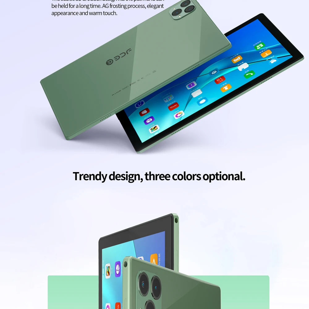 10.1 Inch 5G Android Tablets 4G LTE Phone Call Dual SIM Dual Cameras Octa Core 8GB+ 256GB ROM Wi-Fi Bluetooth Google Tablet Pc