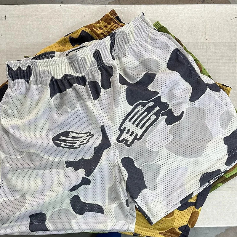 2024 EE Basic Short NEW YORK CITY SKYLINE men's casual shorts fitness sports pants summer gym workout mesh shorts men shorts