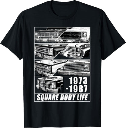 1973-1987 Square Body Truck Squarebody C10 K10 T-Shirt