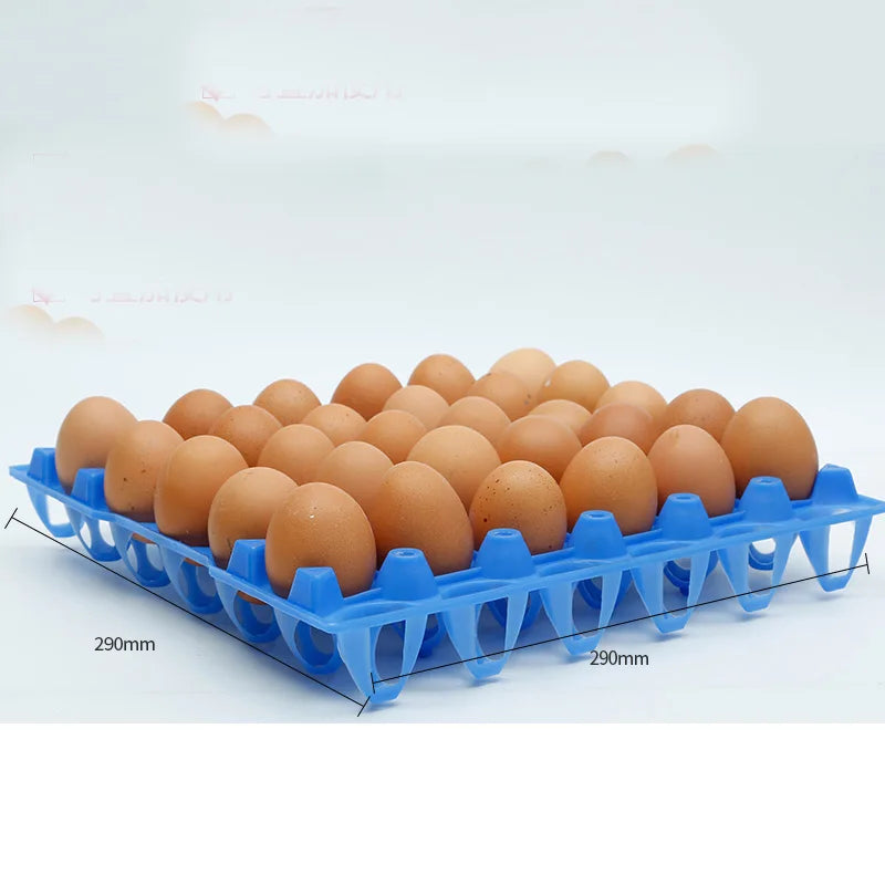 5pcs 30 eggs commercial egg transport egg tray turnover crate plastic eggs containers for layers farm animals equipment recycle