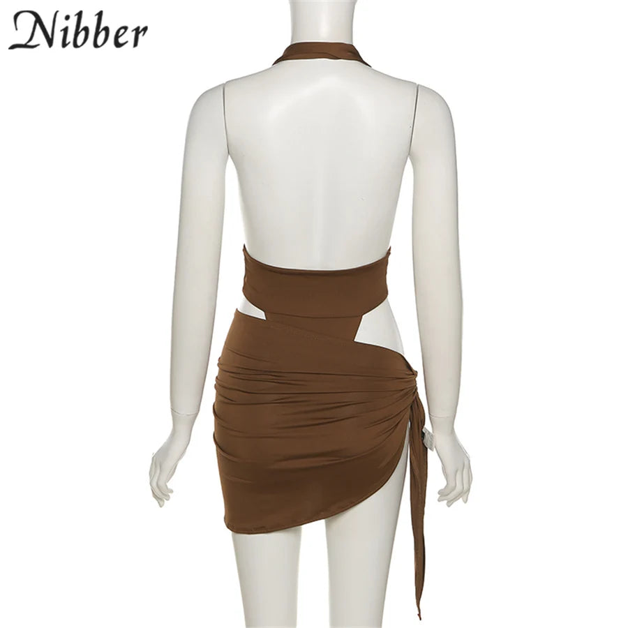 Nibber Sexy Beach Vacation Wear Basic Bikini Bodysuit Skirts 2 Two Piece Sets For Women's Clothing Suits  Swimsuit Female 2024