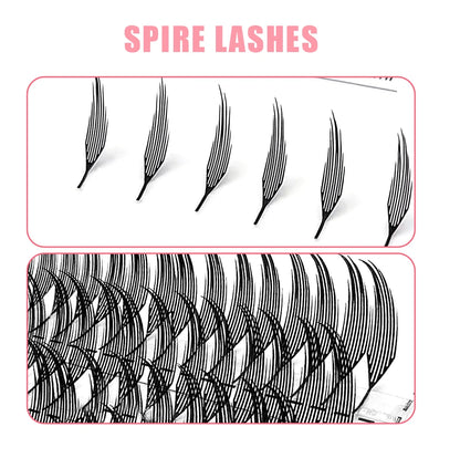 Yelix Spire Eyelashes Extension Feather Shape Individual Lashes Brazilian Volume Soft Lashes Customized Eyelashes Private Label