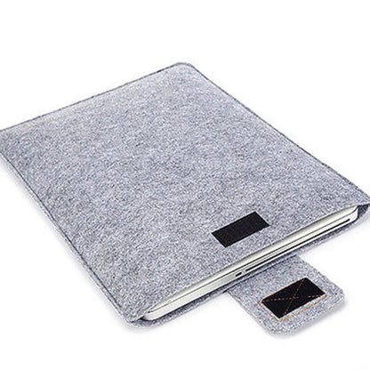 13Inch 15inch Felt Sleeve Slim Tablet Case Cover Bag for MacBooks Air Pro Solid Color Tablet Storage Bag