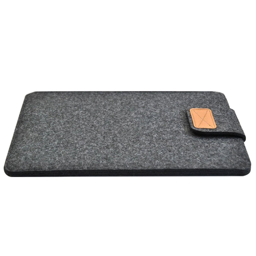 13Inch 15inch Felt Sleeve Slim Tablet Case Cover Bag for MacBooks Air Pro Solid Color Tablet Storage Bag