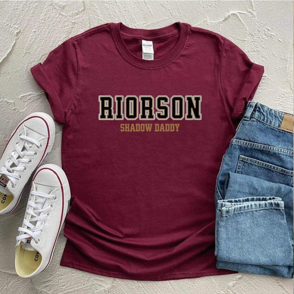 Fourth Wing T Shirt Harajuku Xaden Riorson Shadow Tshirt Bookish Tee Booktok Top Birthday Gift for Book Lovers From Best Friends