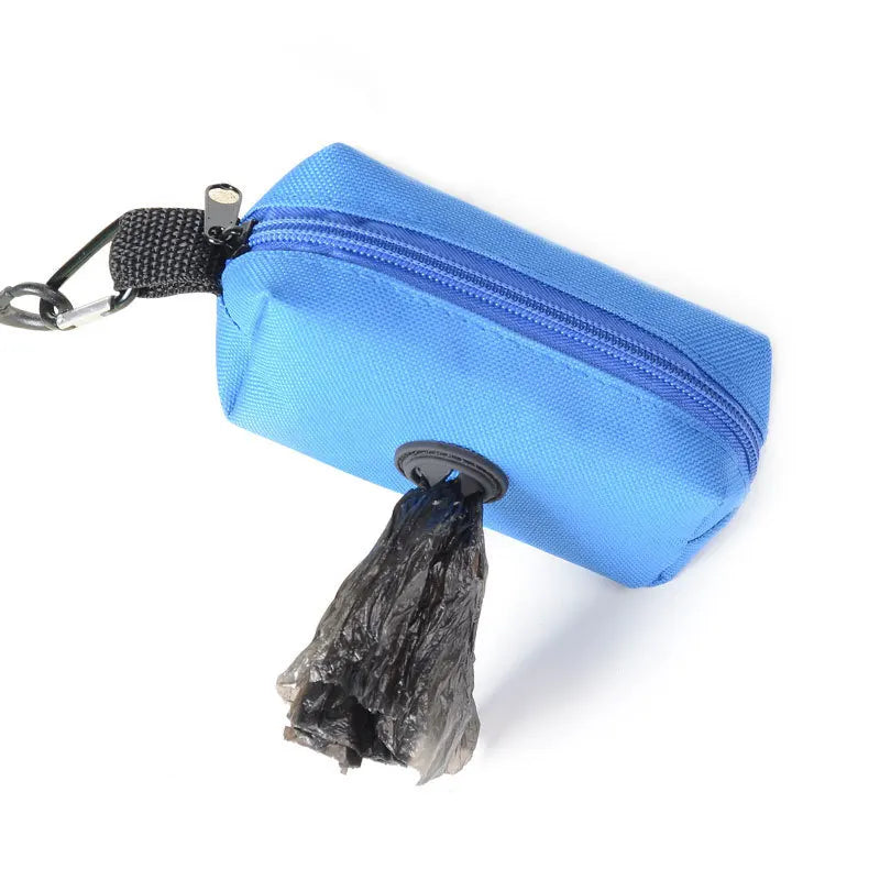 Pet Dog Poop Bag Holder Leash Attachment Adjustable Mini Travel Garbage Bag Dogs Waste Poop Bags Dispenser Pet Cleaning Tools