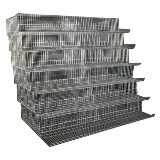 poultry farming galvanized wire mesh quail battery chicken coop cage