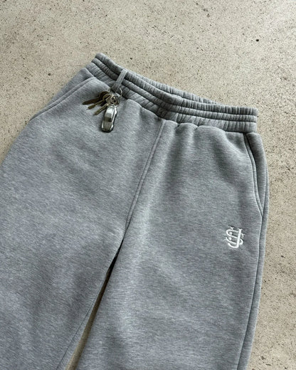 Y2K Retro Straight Pants Tracksuit Streetwear Pants Personalized Pant Leg Zipper Embroidery  Hip Hop Casual Joggers Men Pants