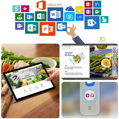10.1 Inch 5G Android Tablets 4G LTE Phone Call Dual SIM Dual Cameras Octa Core 8GB+ 256GB ROM Wi-Fi Bluetooth Google Tablet Pc
