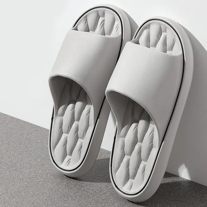 ZHIDA Super Light Soft Slippers Simple Fashion Slides EVA Elastic Shoes Colorful Sneakers In Door Bathroom Flip Flops