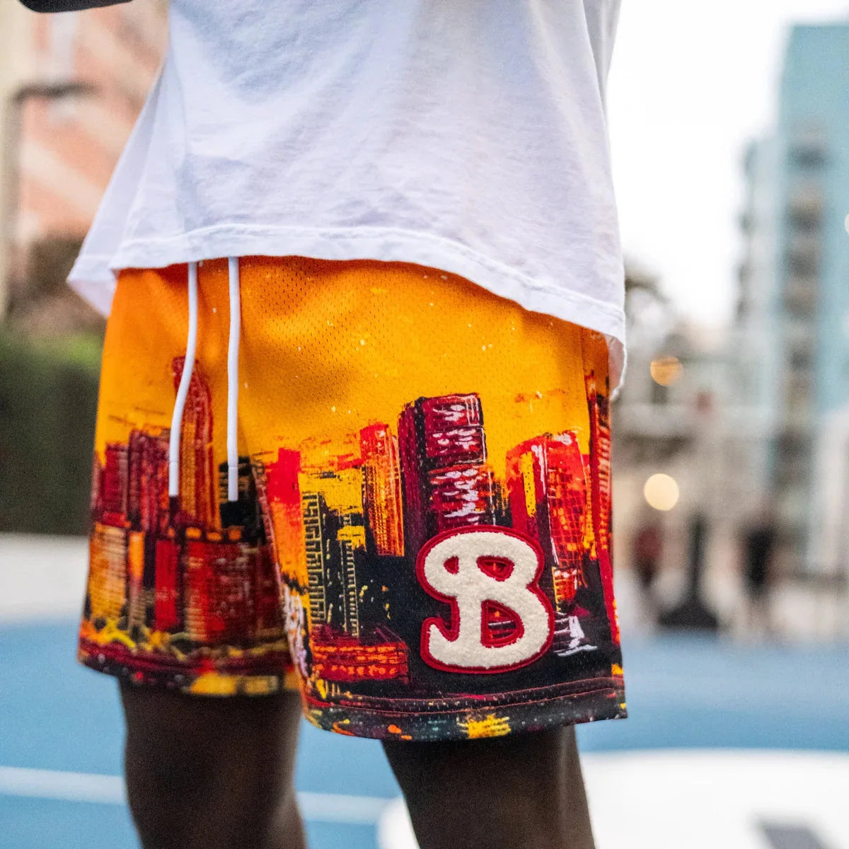 2025 Summer BUCKETSQUAD Basketball Shorts Men's Quick Drying Loose Sports Shorts Beach Casual Trendy Running Brand Shorts Men