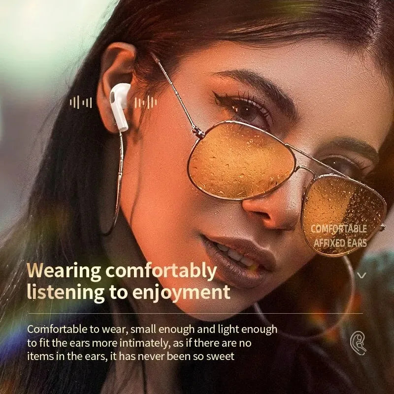 PRO4 Wireless Bluetooth Earphones Headphones Outdoor Sport Headset 5.3 With Charging Bin Display Touch Control Earbuds for Muisc