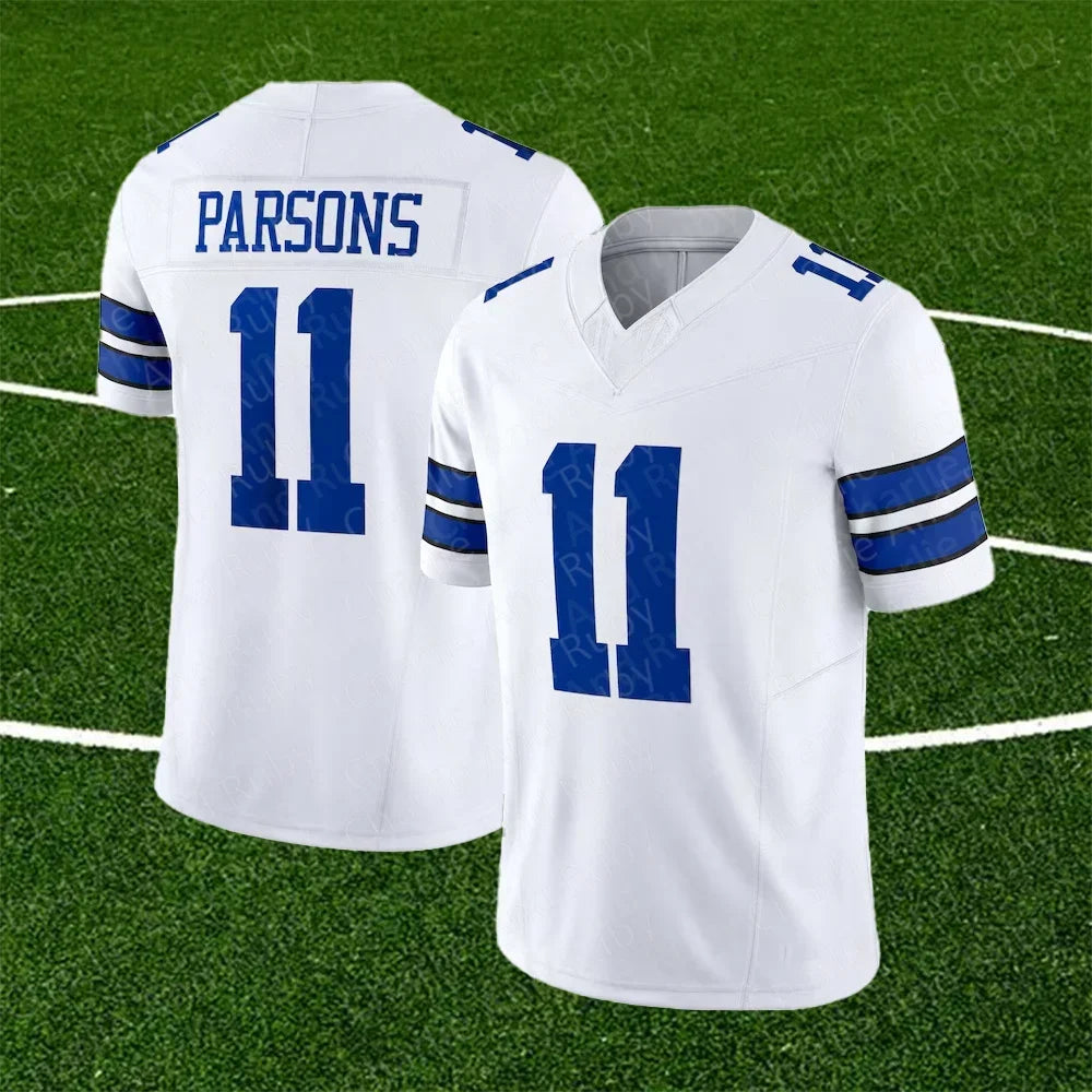 Jersey No. 11/87/88 Micah Parsons Dallas Cowboys Jake Ferguson Ceedee Lamb Vapor Fus.