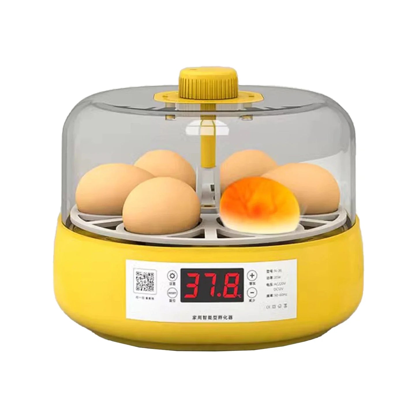 Farm Tools 6/18 Eggs Incubator Household Mini Egg Incubator With Automatic Temperature Control For Duck Chicken Goose Quail Eggs