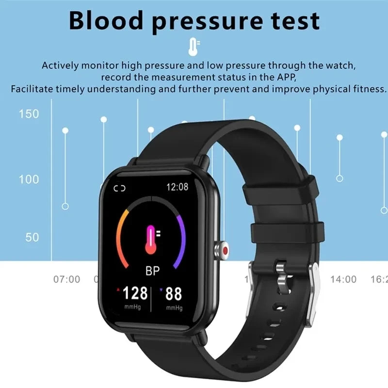 LIGE 2023 New Custom Watch Face Sport Smart Watch Men IP68 Waterproof Heart Rate Blood pressure Women Smartwatch For Android IOS