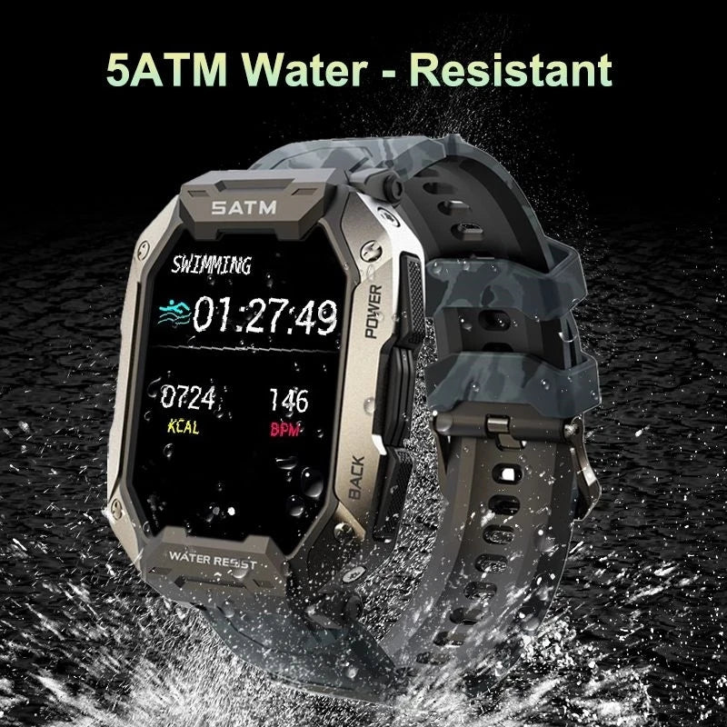 2023 New Swim Sport Smart Watch Men smartwatch 50m depth IP68 waterproof fitness Watch Bluetooth For Android ios smartwatch Men