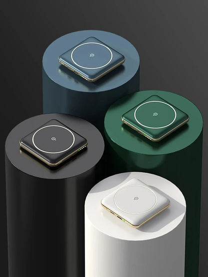Xiaomi 50000mAh Power Bank Mini Magnetic Wireless Powerbank Fast Charging Thin External Battery For iPhone Huawei Samsung