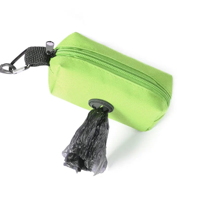 Pet Dog Poop Bag Holder Leash Attachment Adjustable Mini Travel Garbage Bag Dogs Waste Poop Bags Dispenser Pet Cleaning Tools