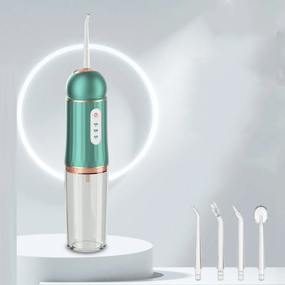 Xiaomi Youpin New Water Flosser Teeth Cleaner with 4 Nozzles Portable Dental Water Jet 3 Mode Irrigator Dental Teeth Cleaner