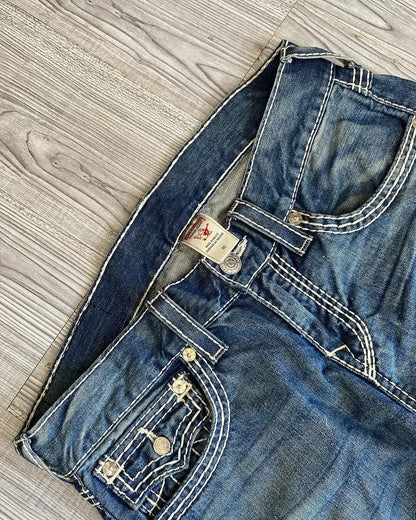 Y2k Vintage Jeans Women's Clothing Embroidered Casual Hip Hop Street Denim Pants Harajuku High Waist Straight Leg Wide Leg Jeans