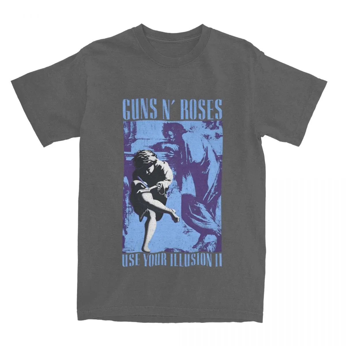 Guns N Roses Use Your Illusion Band Accessories T-Shirt Men Women Funny 100% Cotton Summer Tees