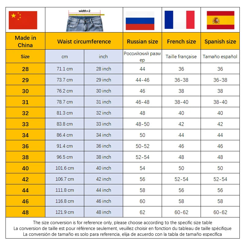 100% Cotton Men's Summer Thin Jeans Classic Straight Baggy Denim Pants Brand Comfortable Casual Trousers Plus Size 42 44 46 48