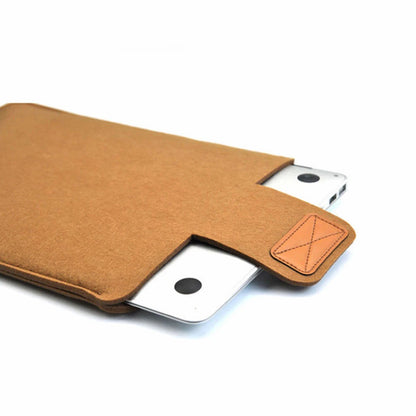 13Inch 15inch Felt Sleeve Slim Tablet Case Cover Bag for MacBooks Air Pro Solid Color Tablet Storage Bag