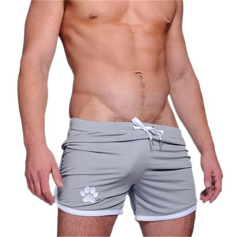 2024 Mens Gym Fitness Shorts Bodybuilding running sports shorts Jogging Workout Male Summer Breathable Mesh Shorts Sweatpants