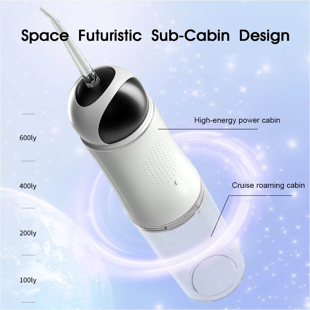 Xiaomi Youpin New Water Flosser Teeth Cleaner with 4 Nozzles Portable Dental Water Jet 3 Mode Irrigator Dental Teeth Cleaner