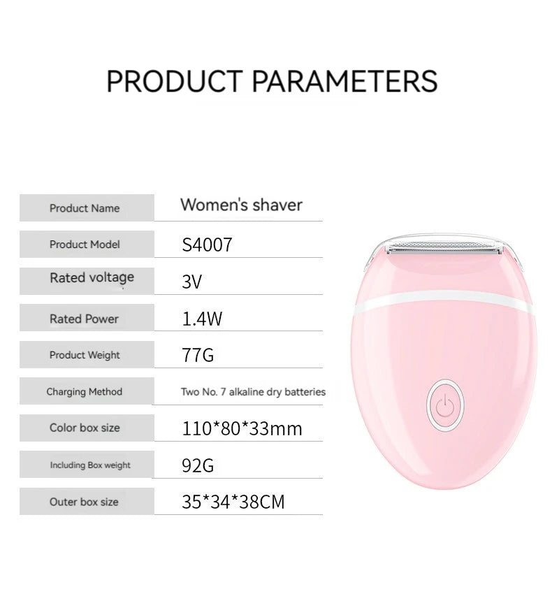 Hair Removal Machine Trimmer For Women Knife Tip Waterproof Whole Body Washable Armpit Hair And Leg Hair Without Black Spots