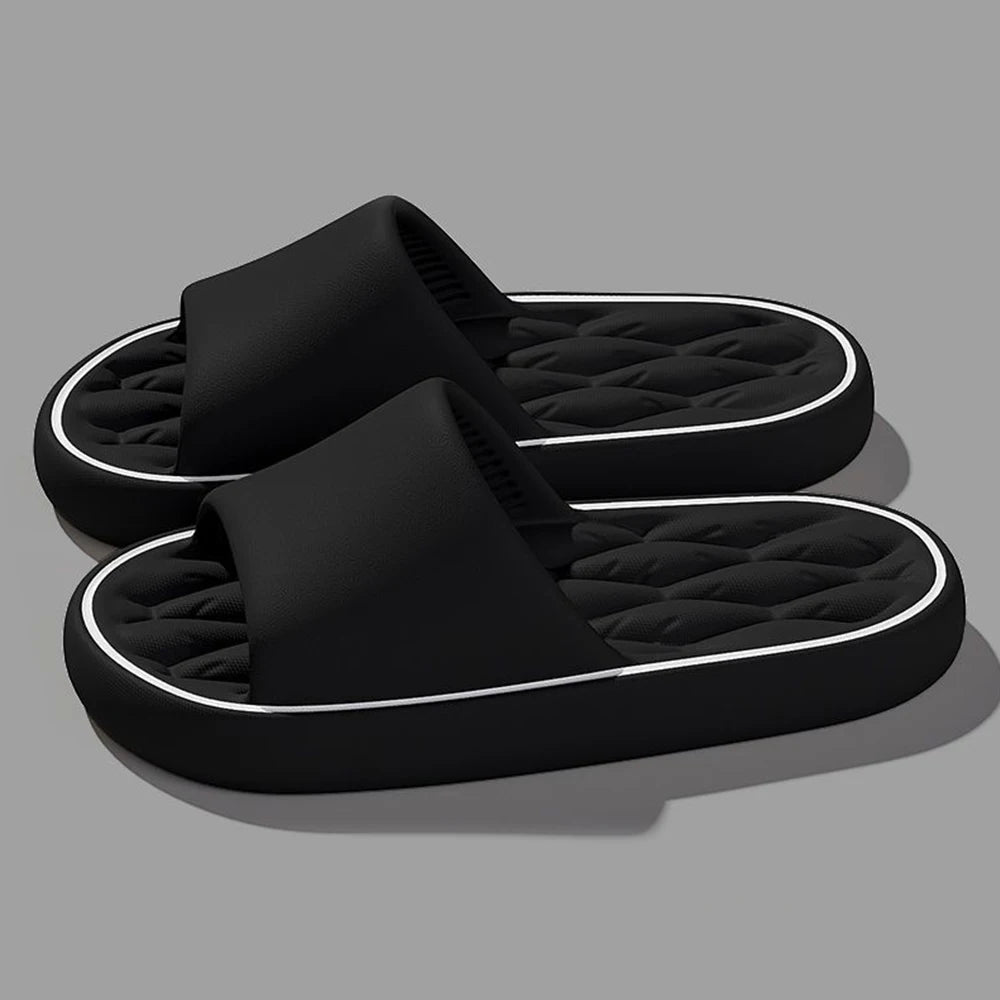 ZHIDA Super Light Soft Slippers Simple Fashion Slides EVA Elastic Shoes Colorful Sneakers In Door Bathroom Flip Flops
