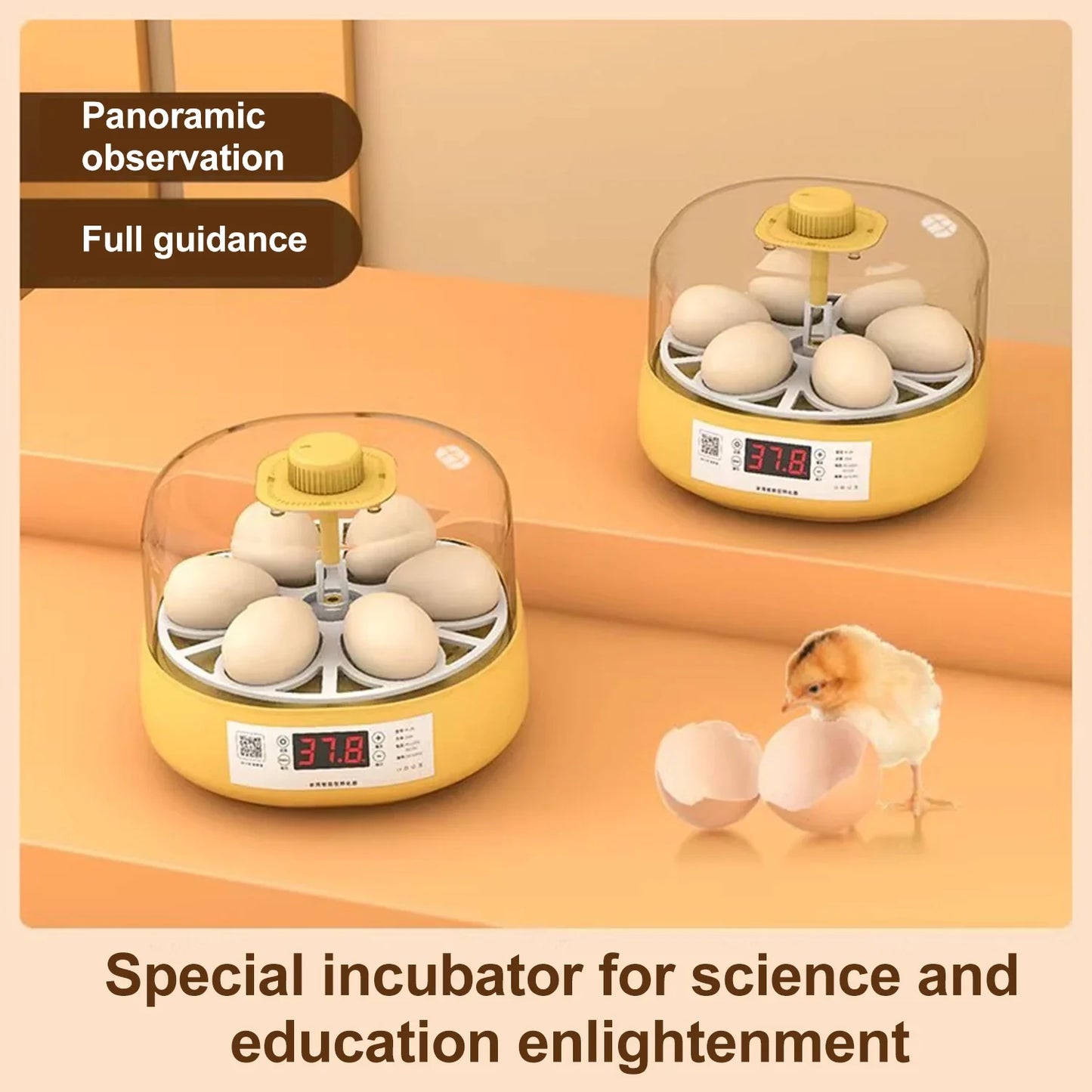 Farm Tools 6/18 Eggs Incubator Household Mini Egg Incubator With Automatic Temperature Control For Duck Chicken Goose Quail Eggs