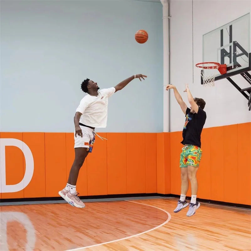 2024 BUCKETSQUAD Summer Mesh Basketball Shorts Men's Quick Drying Loose Sports Shorts Casual Trendy Running Beach Shorts