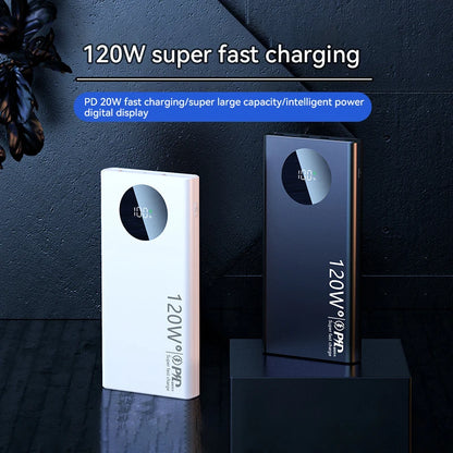 Xiaomi 120W 50000mAh High Capacity Power Bank Fast Charging Powerbank Portable Battery Charger For iPhone Samsung Huawei New Hot
