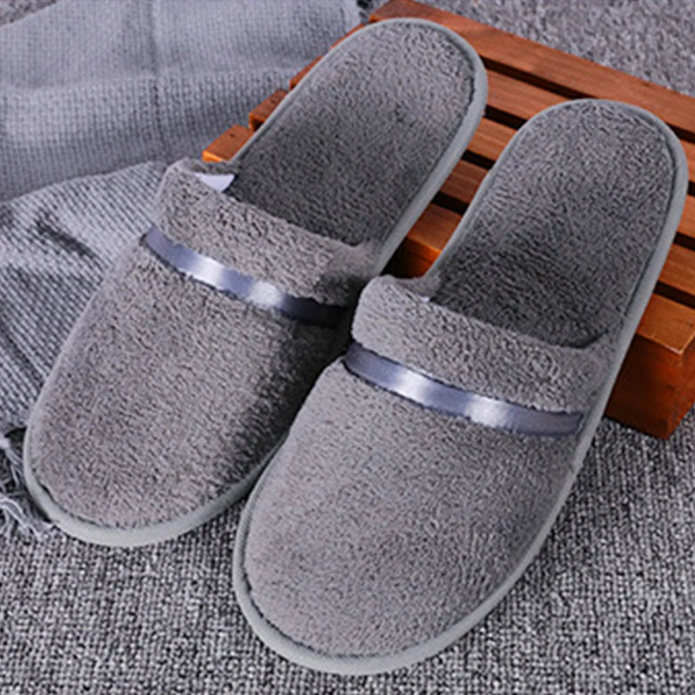 2023 Women's Men's Thick Soft Bottom Home Slippers Warm Platform Slippers Household Plush Anti-slip Slippers Indoor Winter Shoes