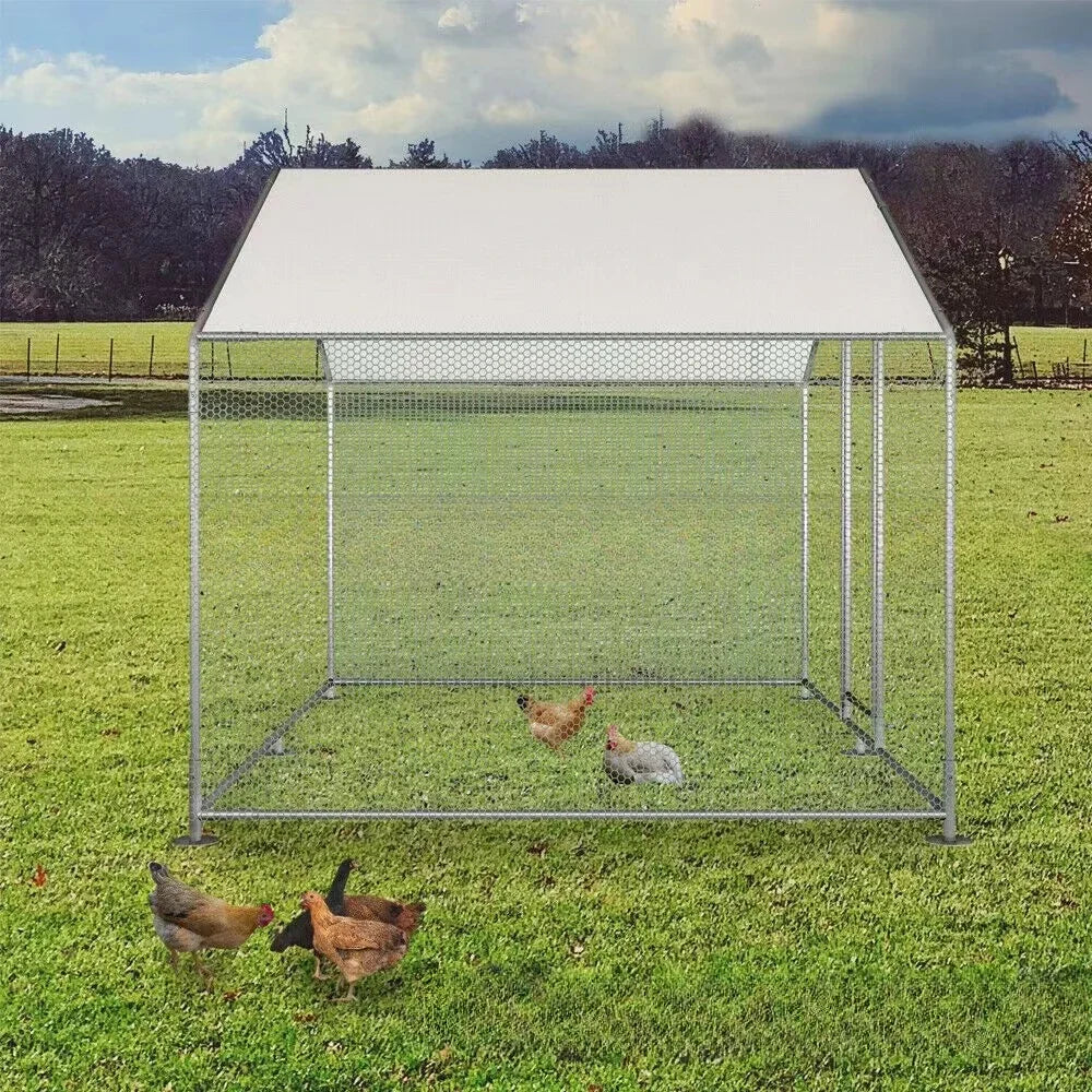 Folding Metal Wire Mesh  Chicken Coop Cages