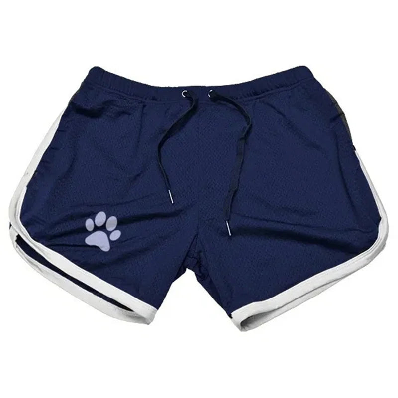 2024 Mens Gym Fitness Shorts Bodybuilding running sports shorts Jogging Workout Male Summer Breathable Mesh Shorts Sweatpants