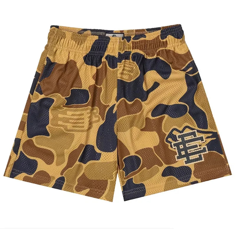 2024 EE Basic Short NEW YORK CITY SKYLINE men's casual shorts fitness sports pants summer gym workout mesh shorts men shorts