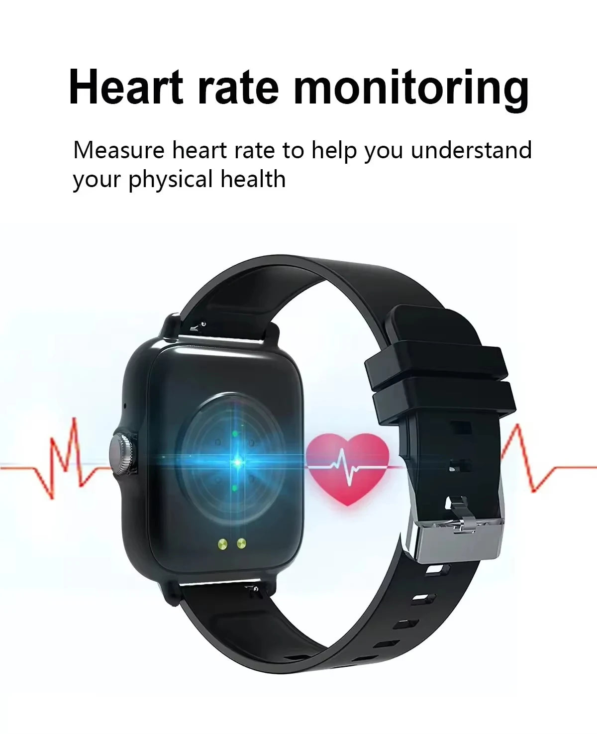 Xiaomi Smart Watch Women Men Lady Gift Sport Fitness Watches Heart Rate Monitor Waterproof Smartwatch For Phones Android IOS