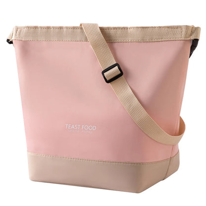 2024 Insulated Lunch Bag with Aluminum Foil Portable Bento Bag Waterproof Lunch Tote Bags Large Capacity for Outdoor Travel Work