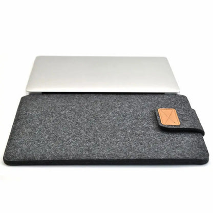 13Inch 15inch Felt Sleeve Slim Tablet Case Cover Bag for MacBooks Air Pro Solid Color Tablet Storage Bag