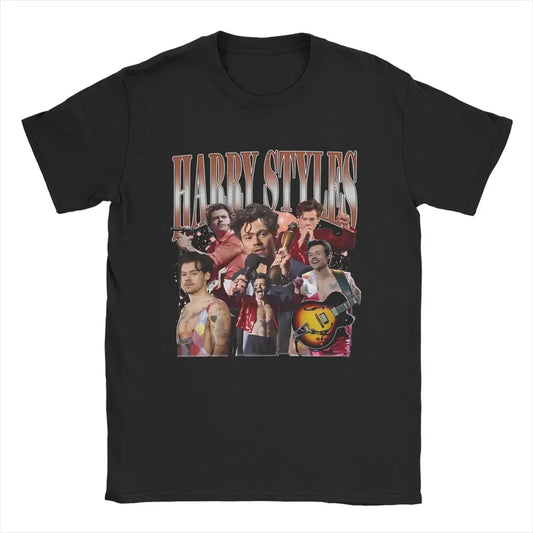 Women's Vintage Harrys Styles House Graphic T Shirt Outfits Casual Round Neck Fashion T Shirts Tee Women Clothing