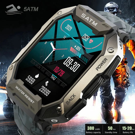 2023 New Swim Sport Smart Watch Men smartwatch 50m depth IP68 waterproof fitness Watch Bluetooth For Android ios smartwatch Men