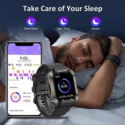 2023 New Swim Sport Smart Watch Men smartwatch 50m depth IP68 waterproof fitness Watch Bluetooth For Android ios smartwatch Men