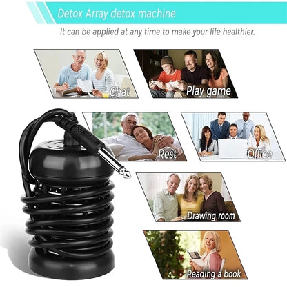 1/4/6PCS Stainless Steel Foot Detox Ion Array Hydrotherapy Machines Ion Clean Massage Foot Water Cell Foot Bath Purification