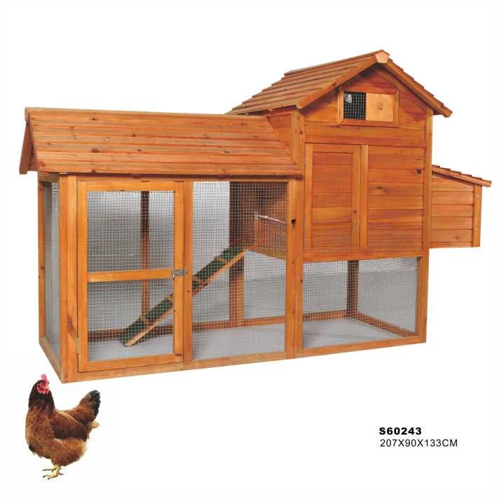 Pet Product Super Large Outdoor Chicken Cage Hutch Indoor Cheap Wooden Chicken Coop