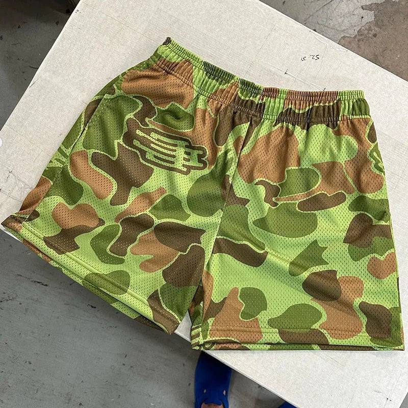 2024 EE Basic Short NEW YORK CITY SKYLINE men's casual shorts fitness sports pants summer gym workout mesh shorts men shorts